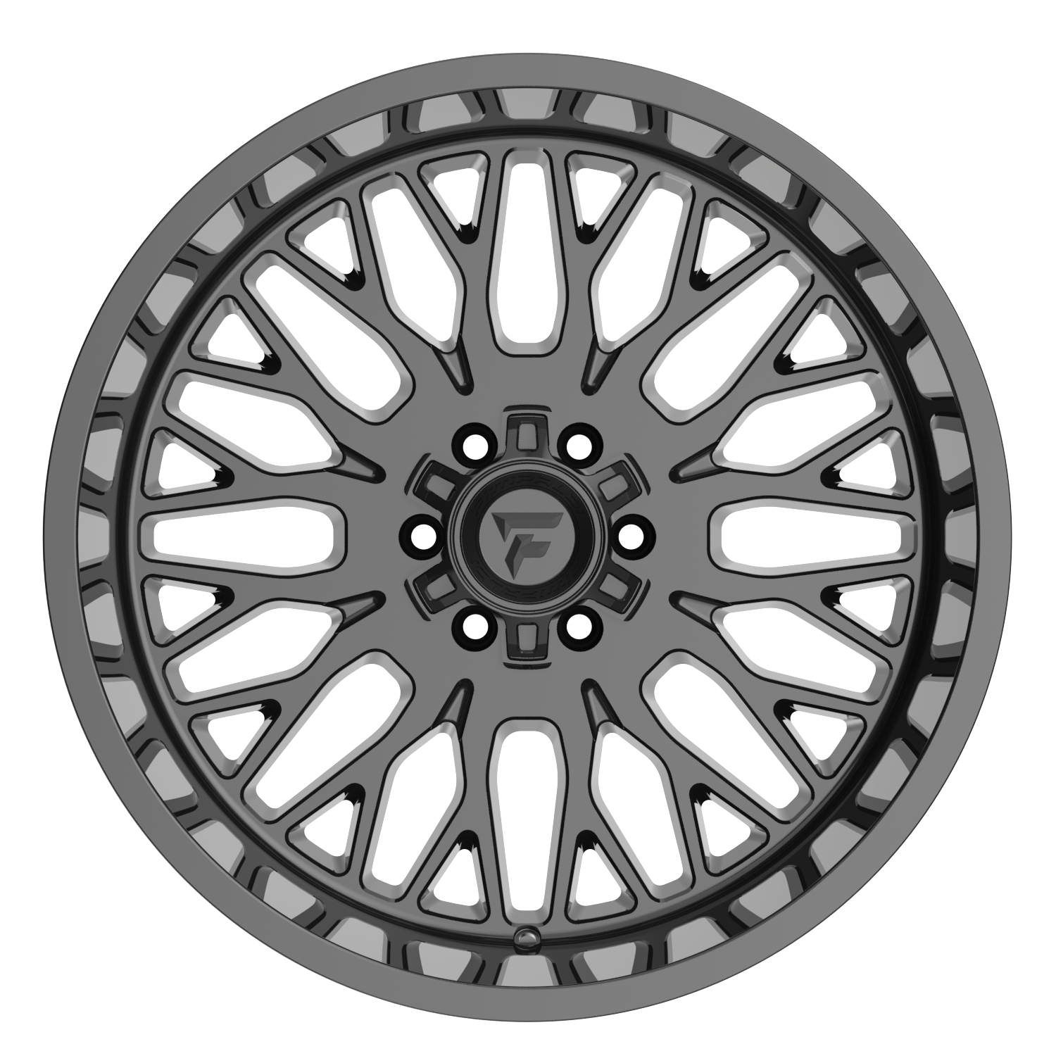 Fittipaldi Off Road FA25 Wheels – Gloss Black | 20x10, 22x10, 22x12, 24x12, 24x14, 26x14