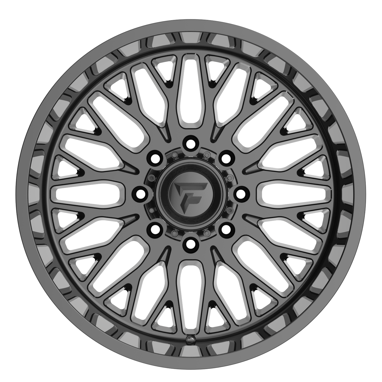 Fittipaldi Off Road FA25 Wheels – Gloss Black | 20x10, 22x10, 22x12, 24x12, 24x14, 26x14