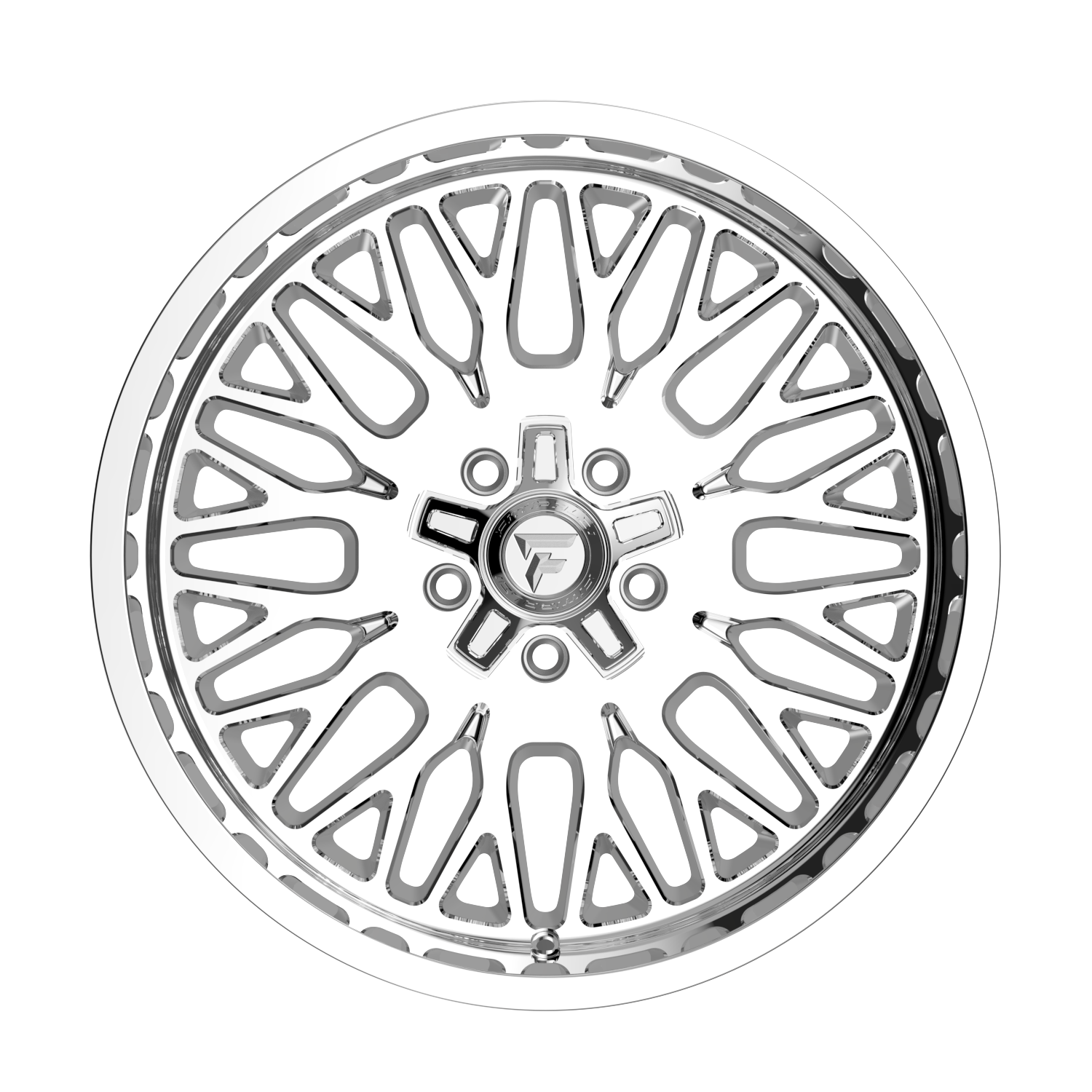 Fittipaldi Off Road FA25C Wheel - Chrome