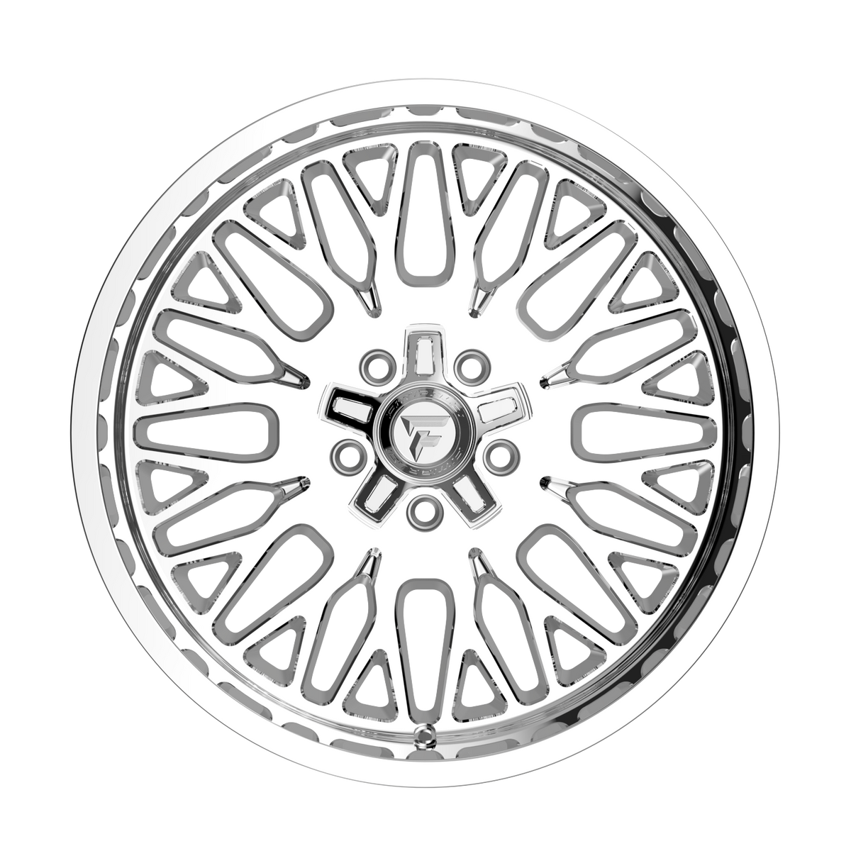 Fittipaldi Off Road FA25 Wheels – Chrome | 20x10, 22x10, 22x12, 24x12, 24x14, 26x14