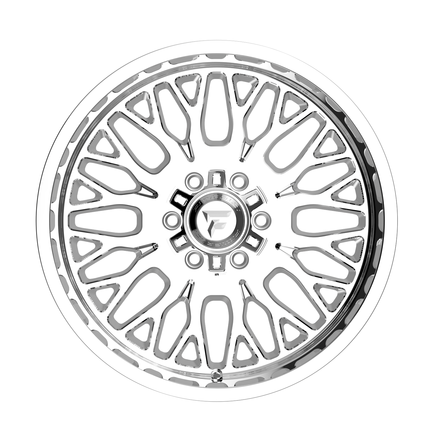 Fittipaldi Off Road FA25C Wheel - Chrome