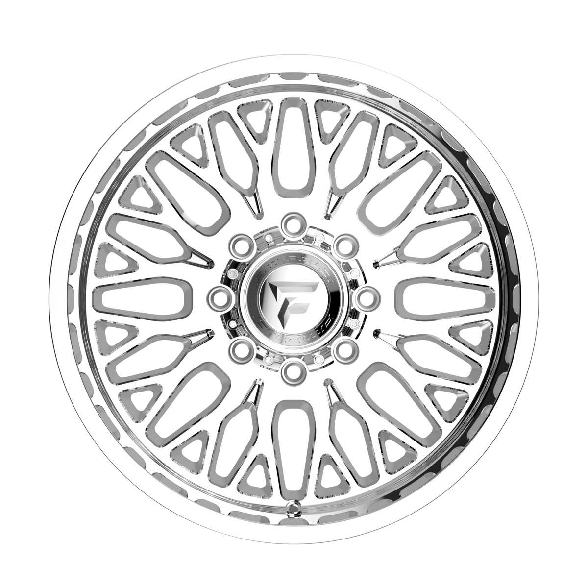 Fittipaldi Off Road FA25 Wheels – Chrome | 20x10, 22x10, 22x12, 24x12, 24x14, 26x14