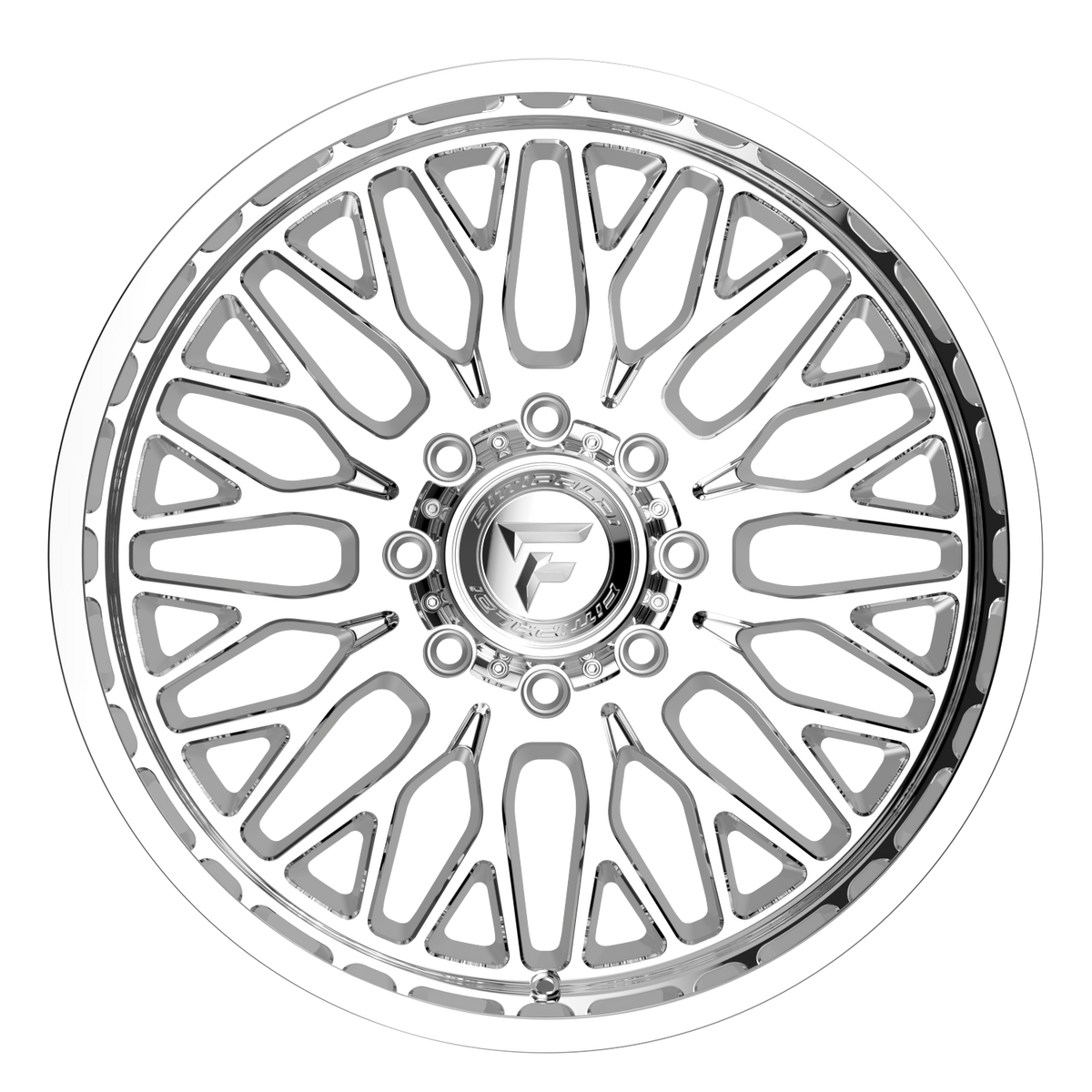 Fittipaldi Off Road FA25 Wheels – Chrome | 20x10, 22x10, 22x12, 24x12, 24x14, 26x14