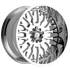 Fittipaldi Off Road FA25C Wheel - Chrome