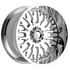 Fittipaldi Off Road FA25C Wheel - Chrome