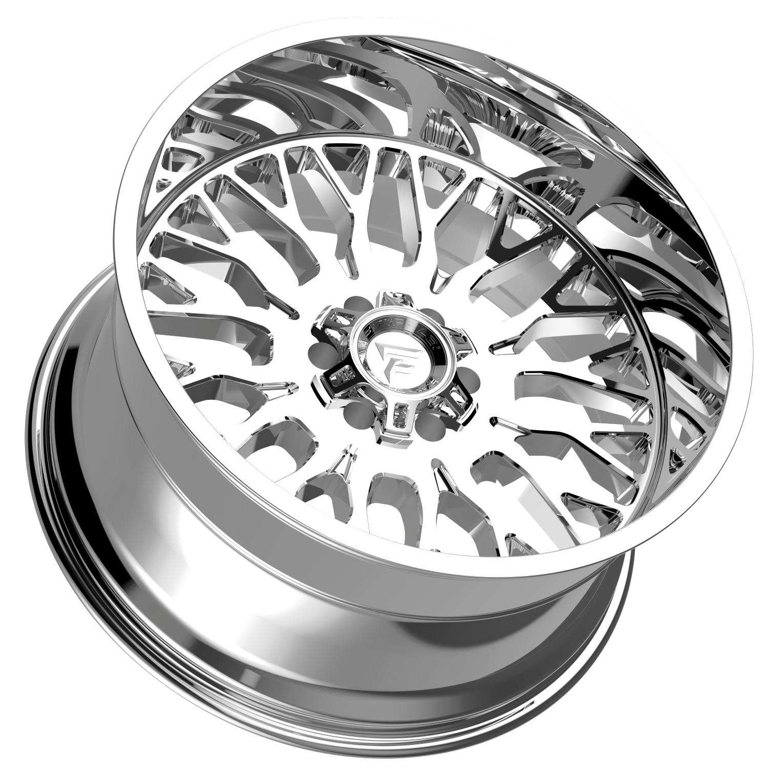 Fittipaldi Off Road FA25 Wheels – Chrome | 20x10, 22x10, 22x12, 24x12, 24x14, 26x14