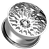 Fittipaldi Off Road FA25 Wheels – Chrome | 20x10, 22x10, 22x12, 24x12, 24x14, 26x14