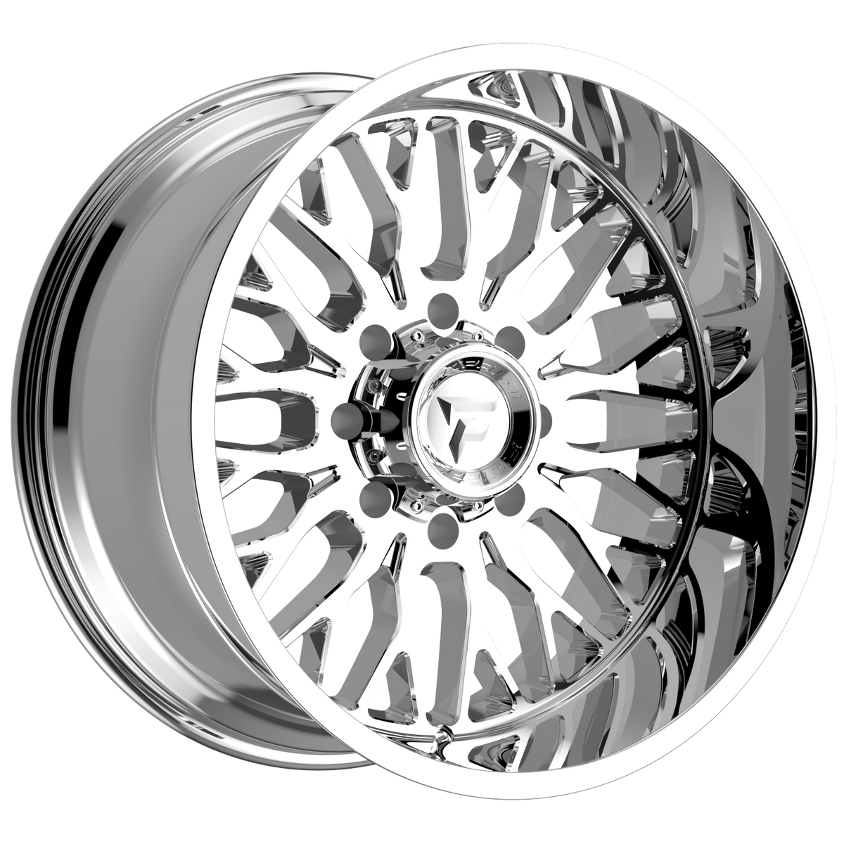 Fittipaldi Off Road FA25 Wheels – Chrome | 20x10, 22x10, 22x12, 24x12, 24x14, 26x14