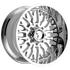Fittipaldi Off Road FA25 Wheels – Chrome | 20x10, 22x10, 22x12, 24x12, 24x14, 26x14