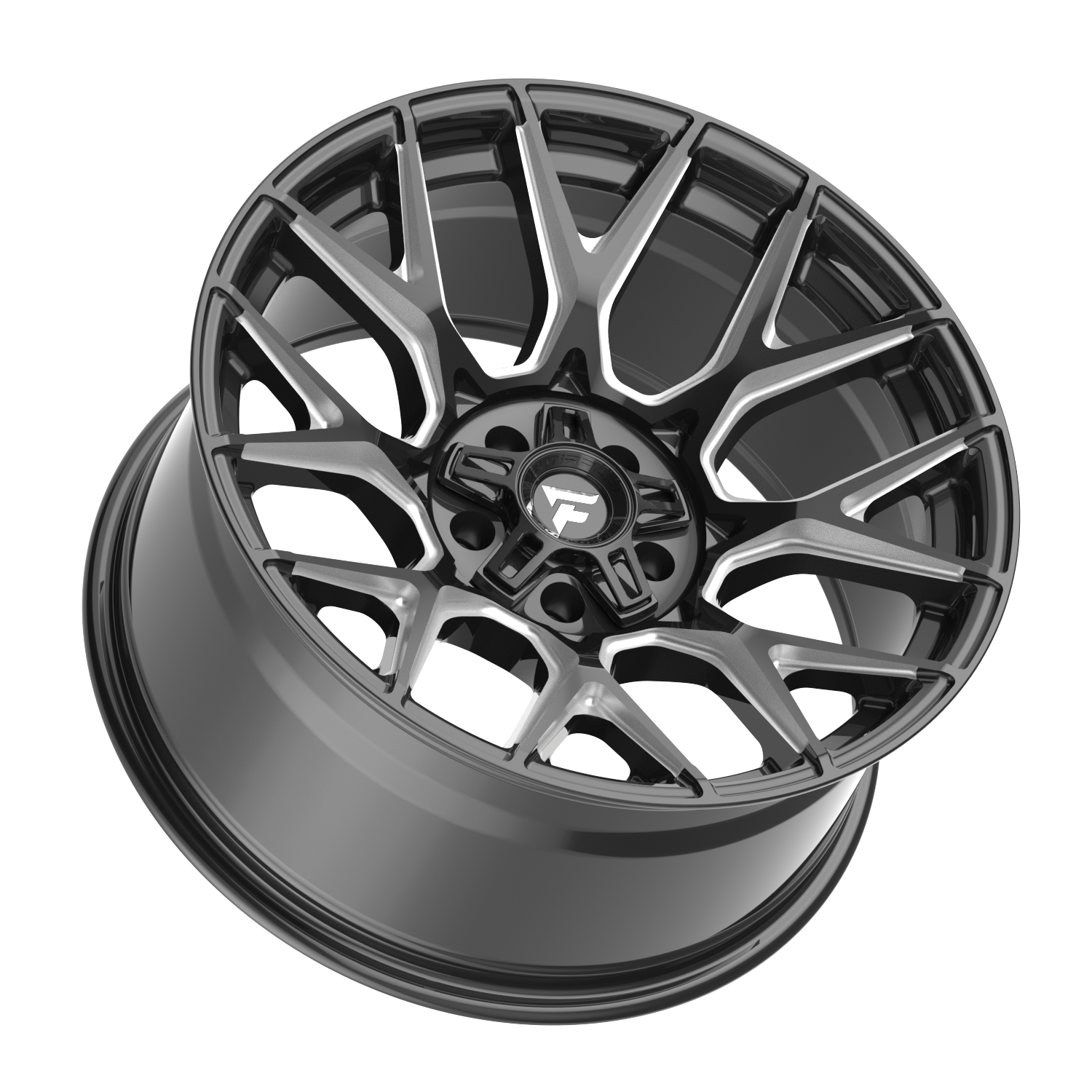 Fittipaldi Off Road FA27BM Wheel - Gloss Black Milled