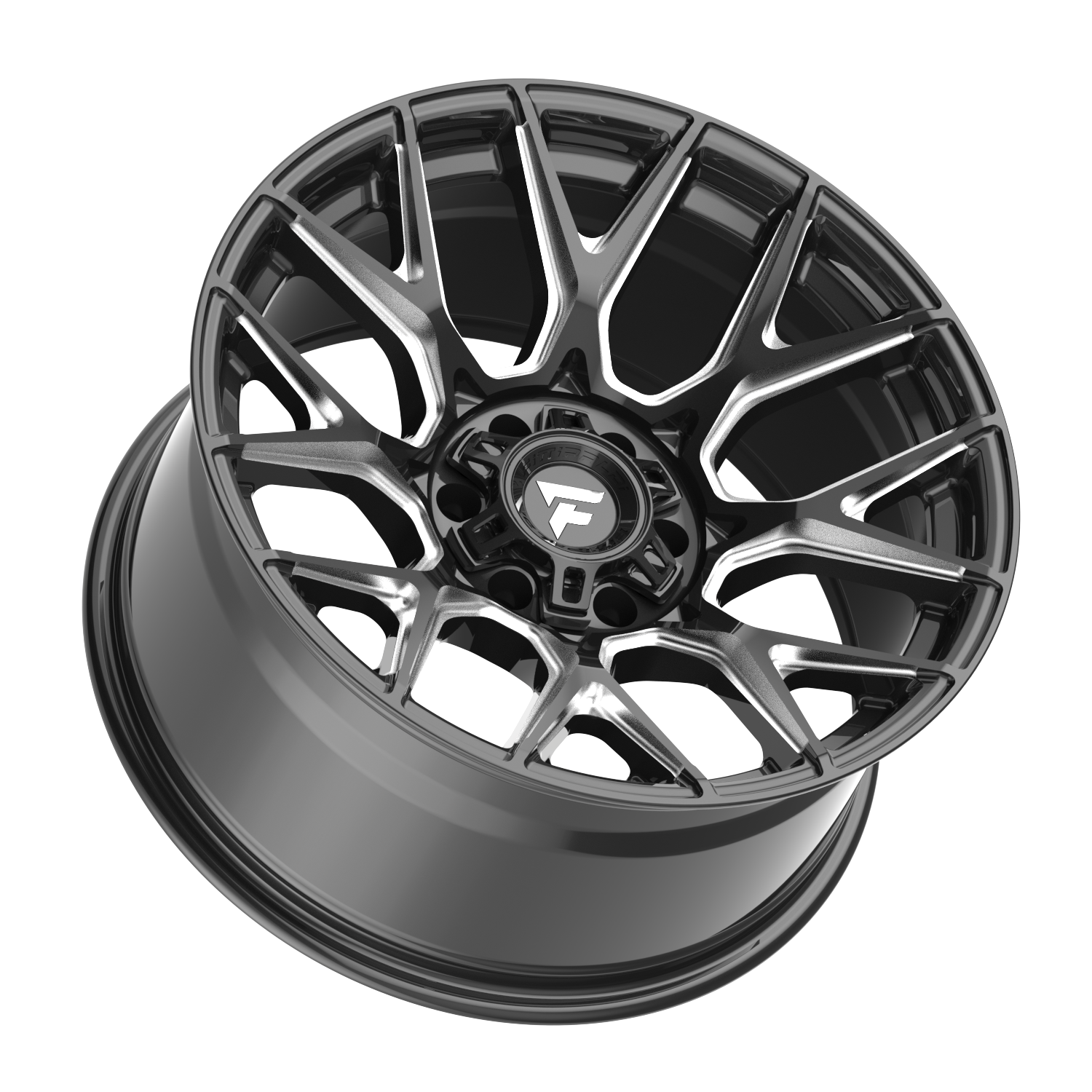 Fittipaldi Off Road FA27BM Wheel - Gloss Black Milled
