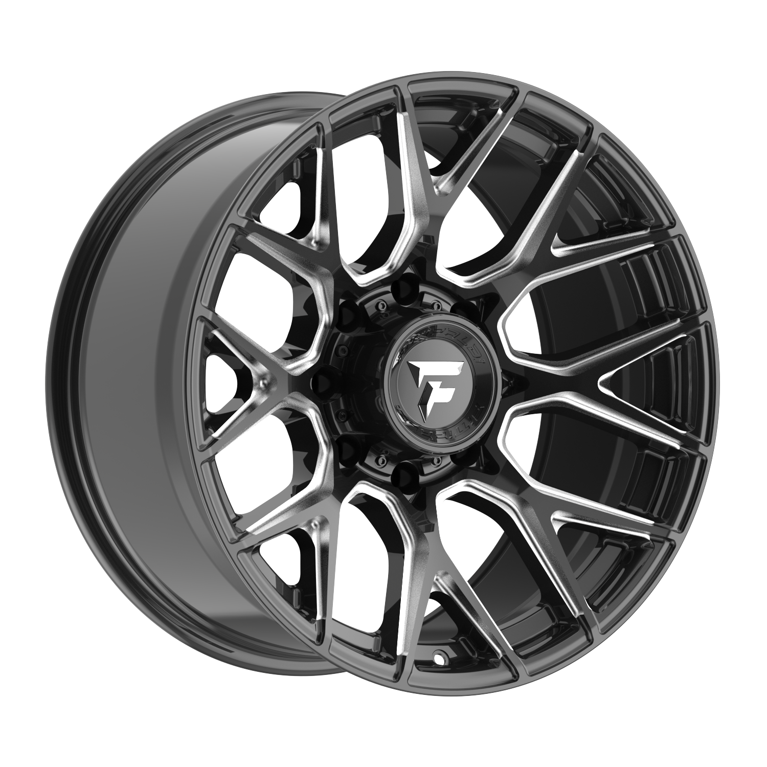 Fittipaldi Off Road FA27BM Wheel - Gloss Black Milled