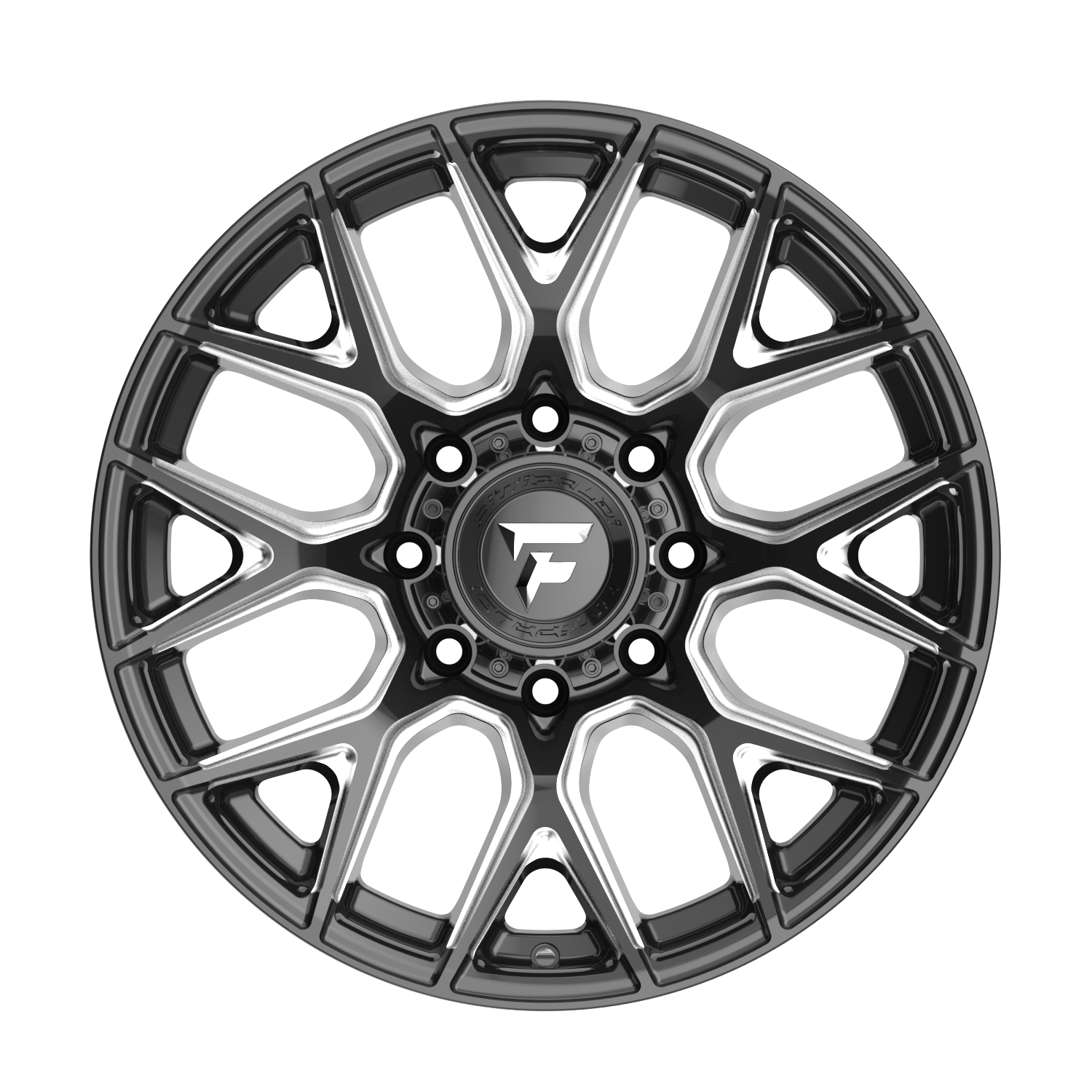 Fittipaldi Off Road FA27BM Wheel - Gloss Black Milled