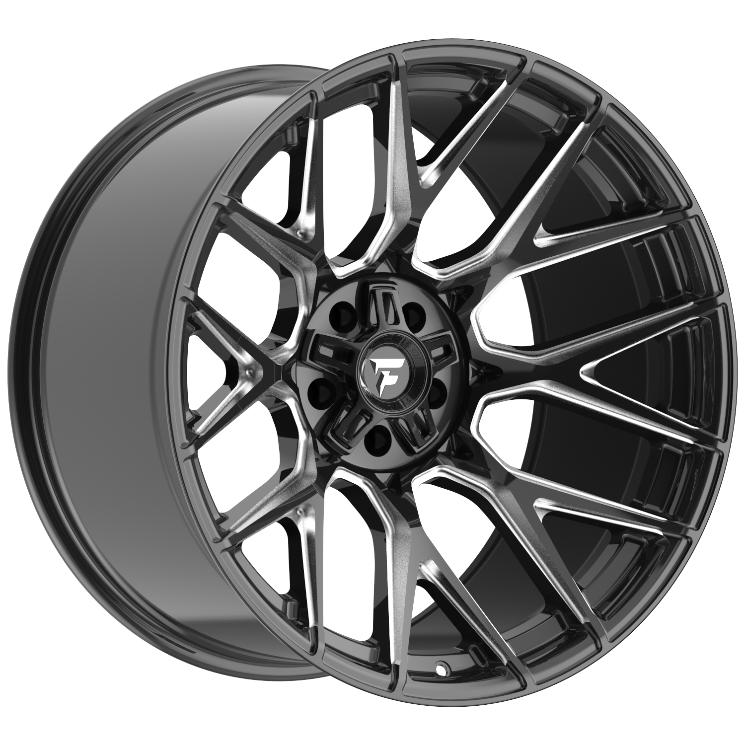 Fittipaldi Off Road FA27BM Wheel - Gloss Black Milled