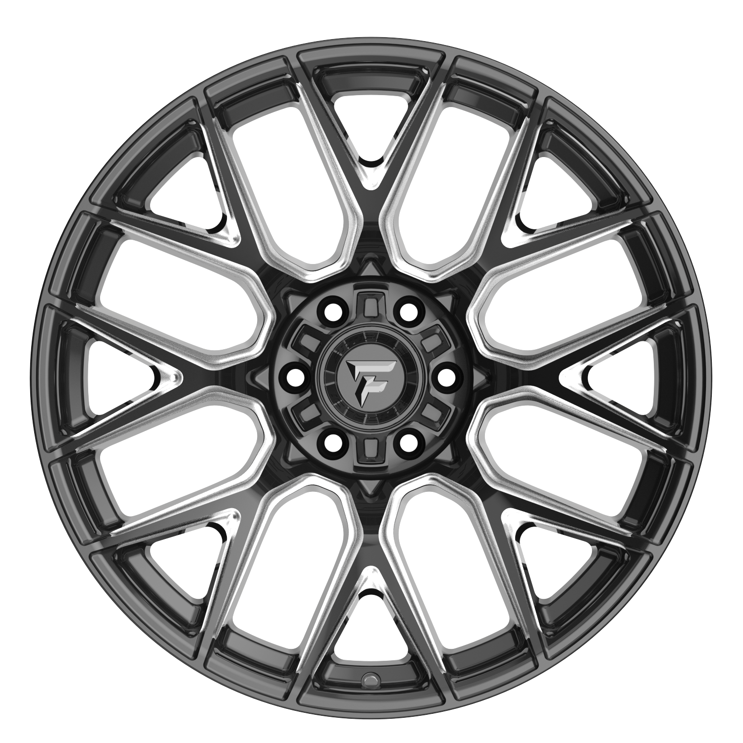 Fittipaldi Off Road FA27BM Wheel - Gloss Black Milled