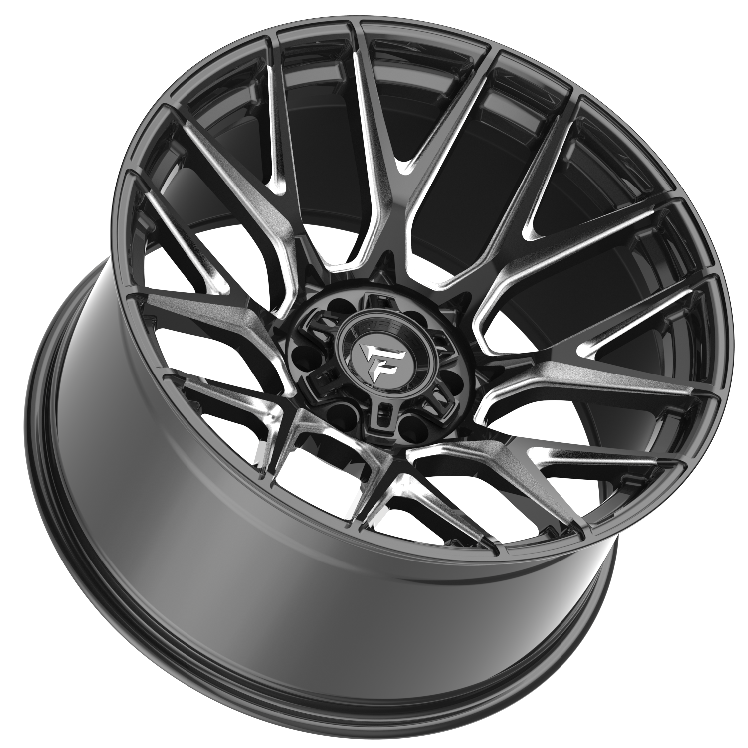 Fittipaldi Off Road FA27BM Wheel - Gloss Black Milled