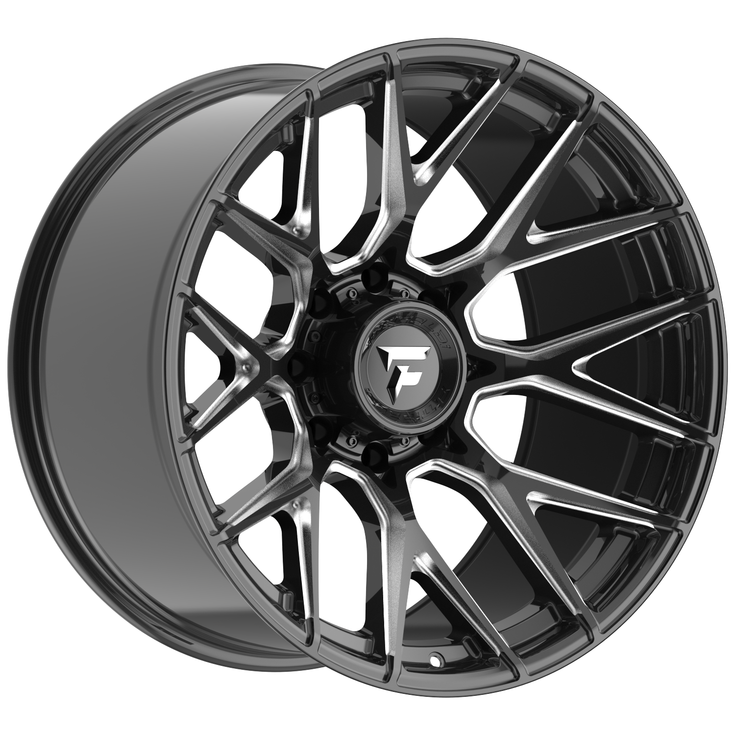 Fittipaldi Off Road FA27BM Wheel - Gloss Black Milled