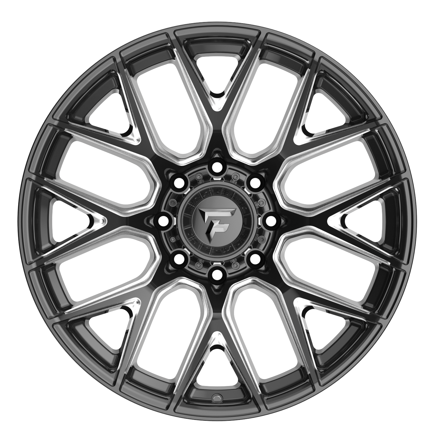 Fittipaldi Off Road FA27BM Wheel - Gloss Black Milled