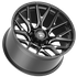 Fittipaldi Off Road FA27BM Wheel - Gloss Black Milled