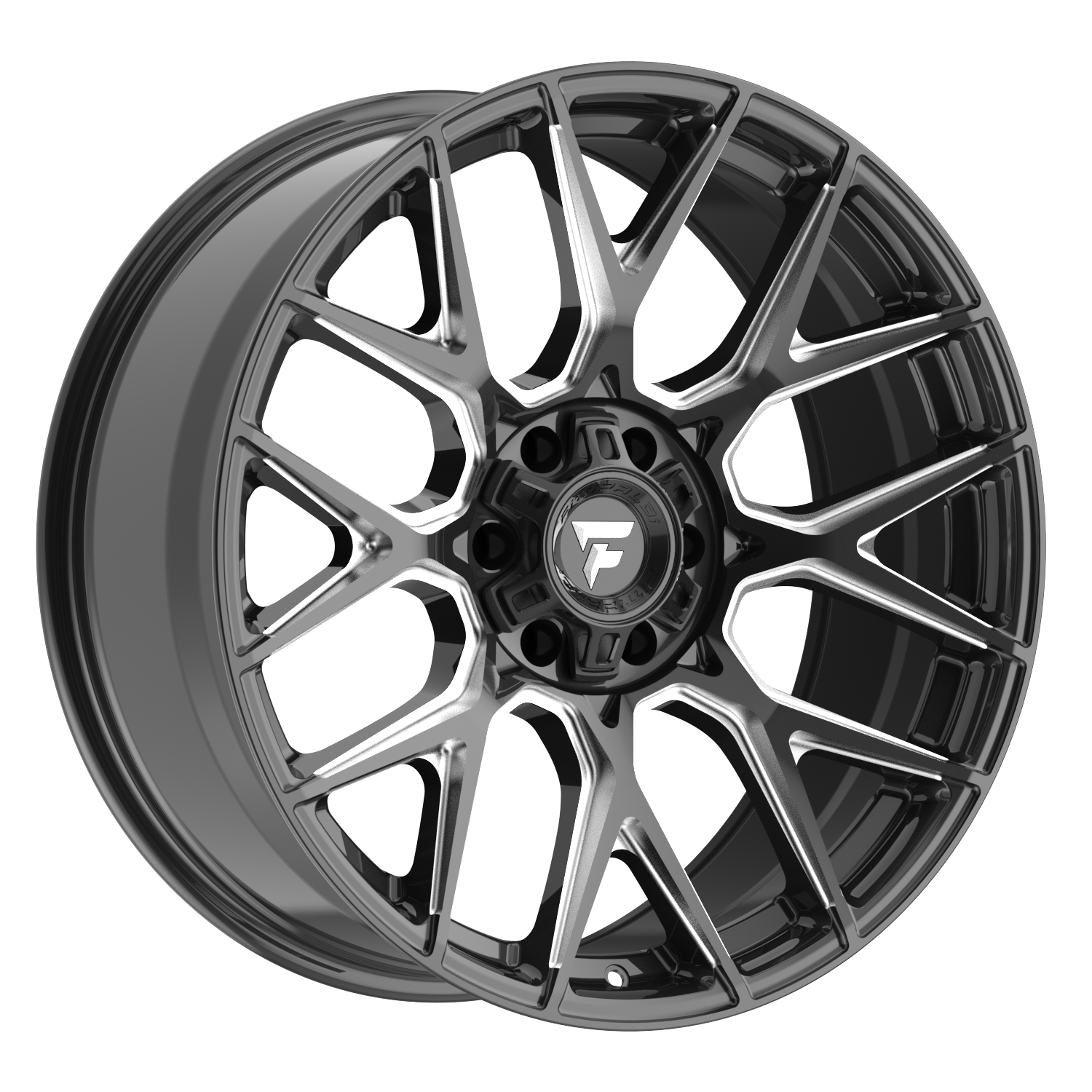 Fittipaldi Off Road FA27BM Wheel - Gloss Black Milled