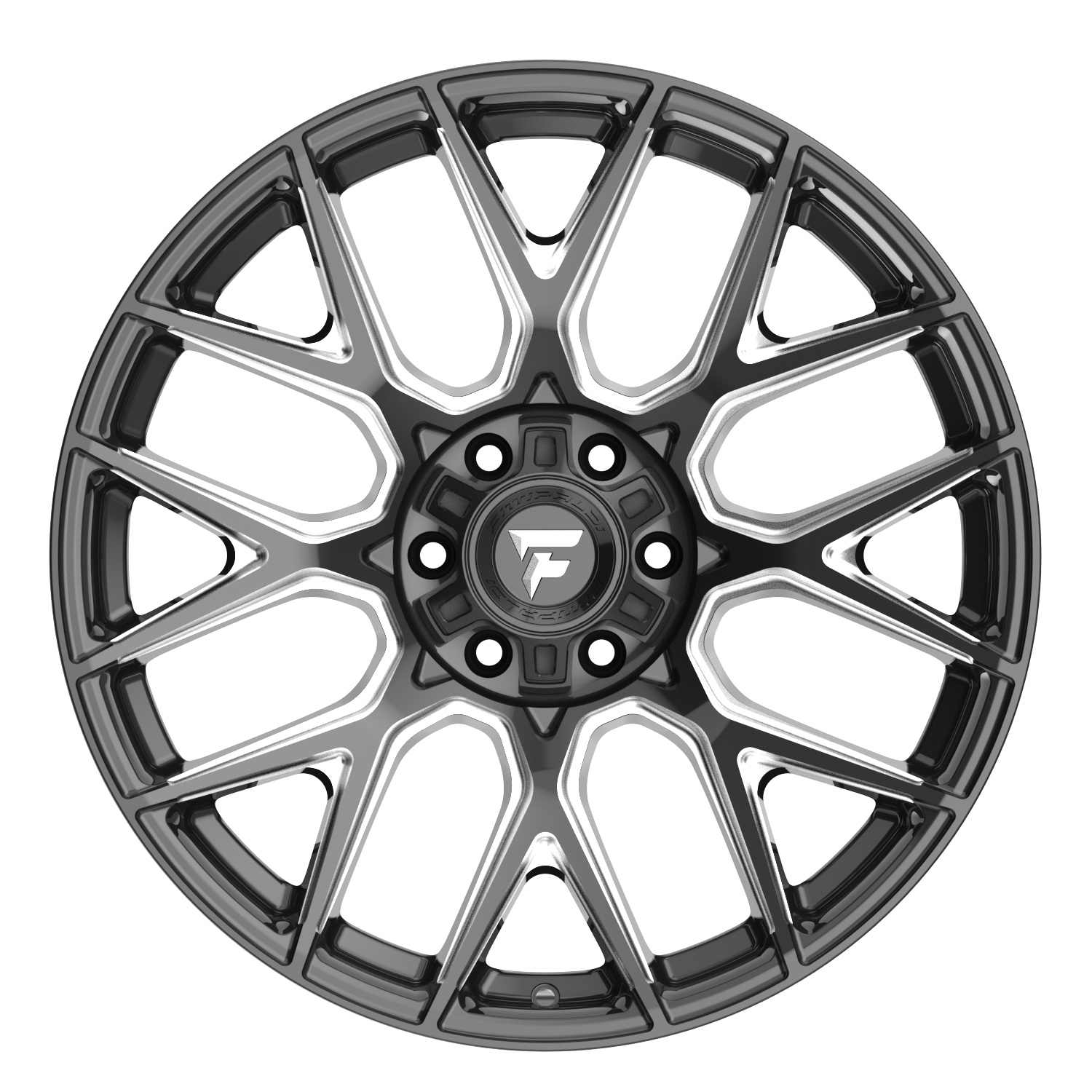 Fittipaldi Off Road FA27BM Wheel - Gloss Black Milled