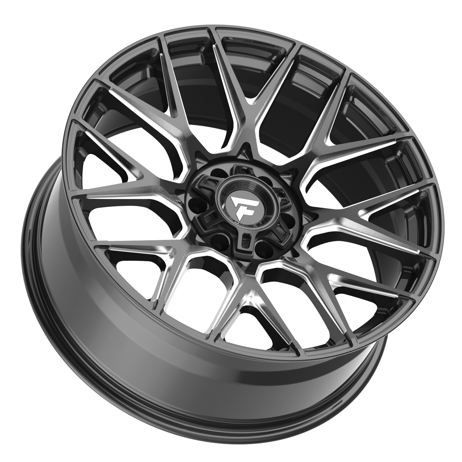 Fittipaldi Off Road FA27BM Wheel - Gloss Black Milled