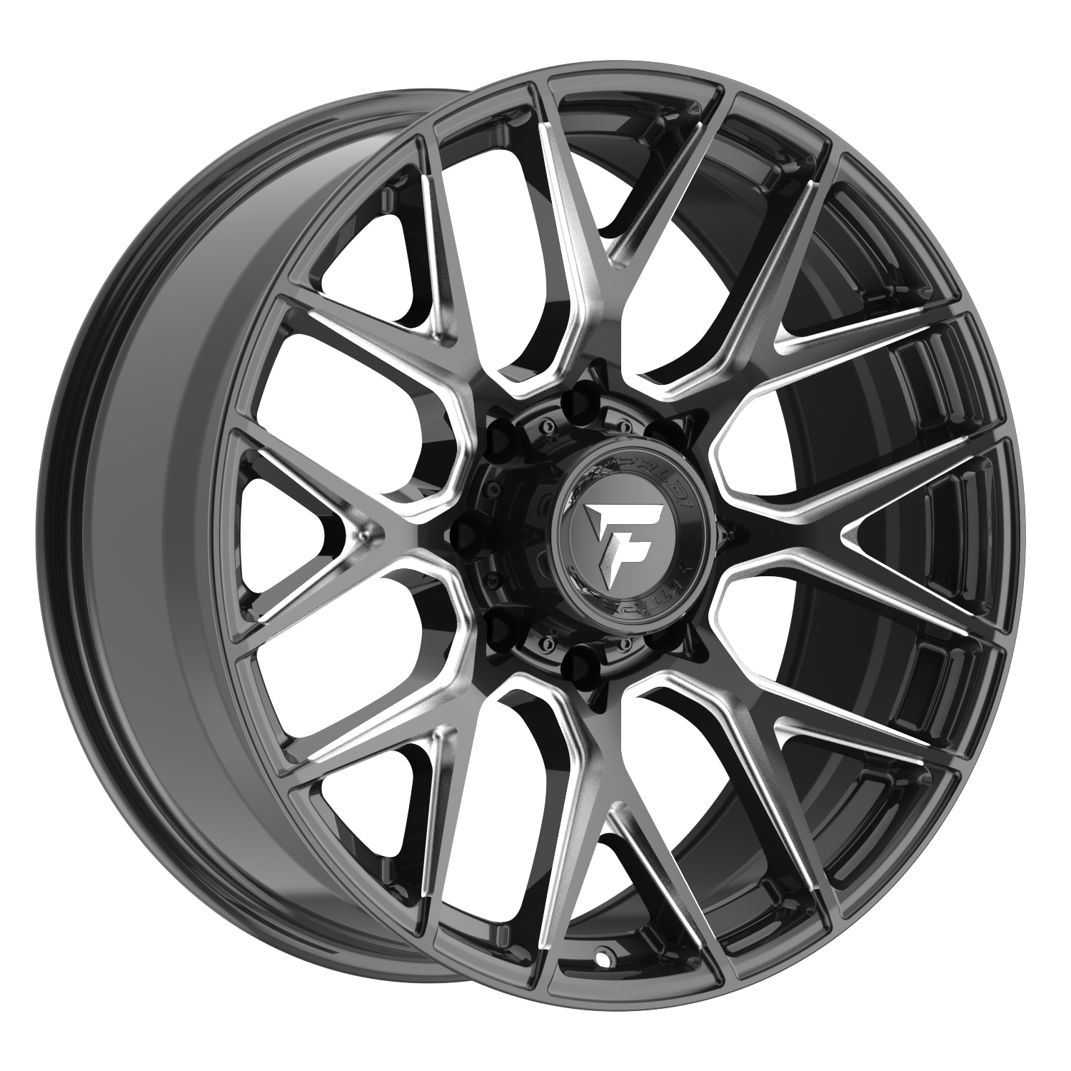 Fittipaldi Off Road FA27BM Wheel - Gloss Black Milled