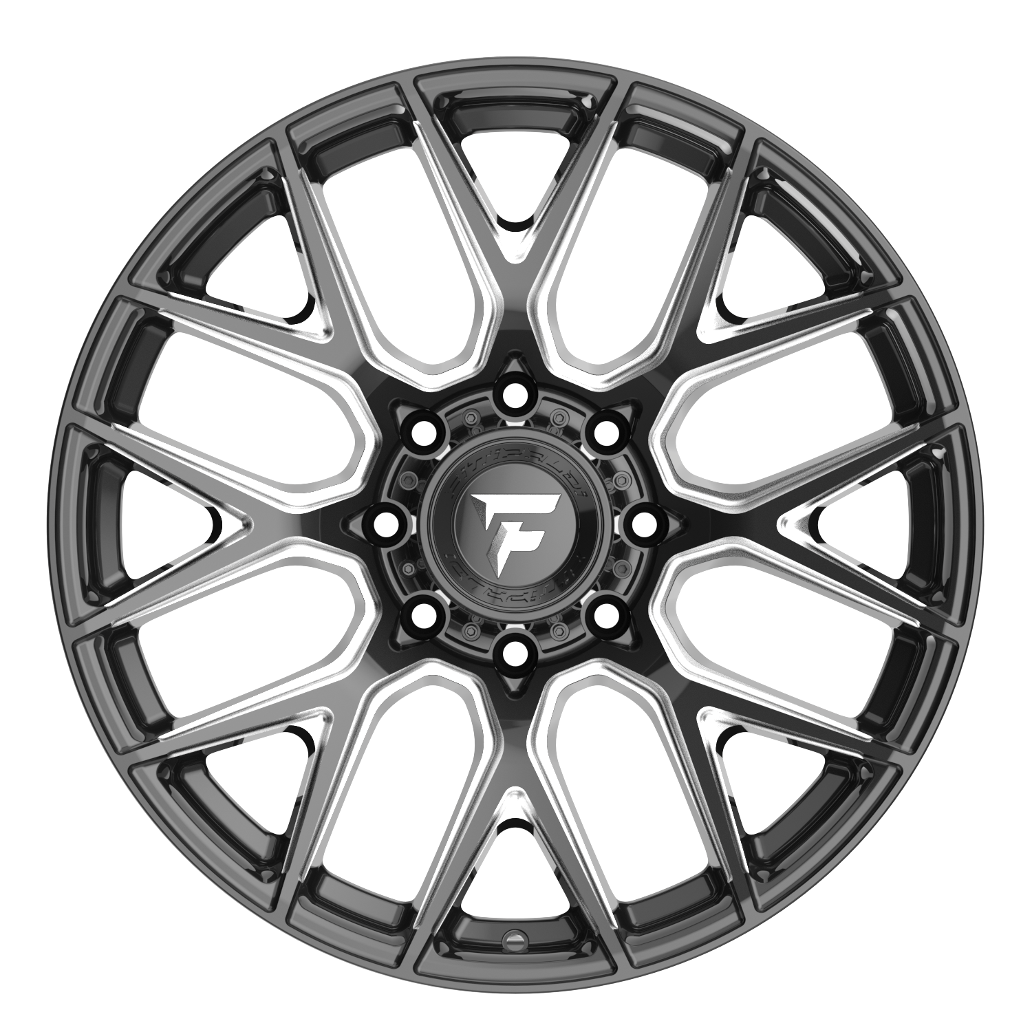 Fittipaldi Off Road FA27BM Wheel - Gloss Black Milled