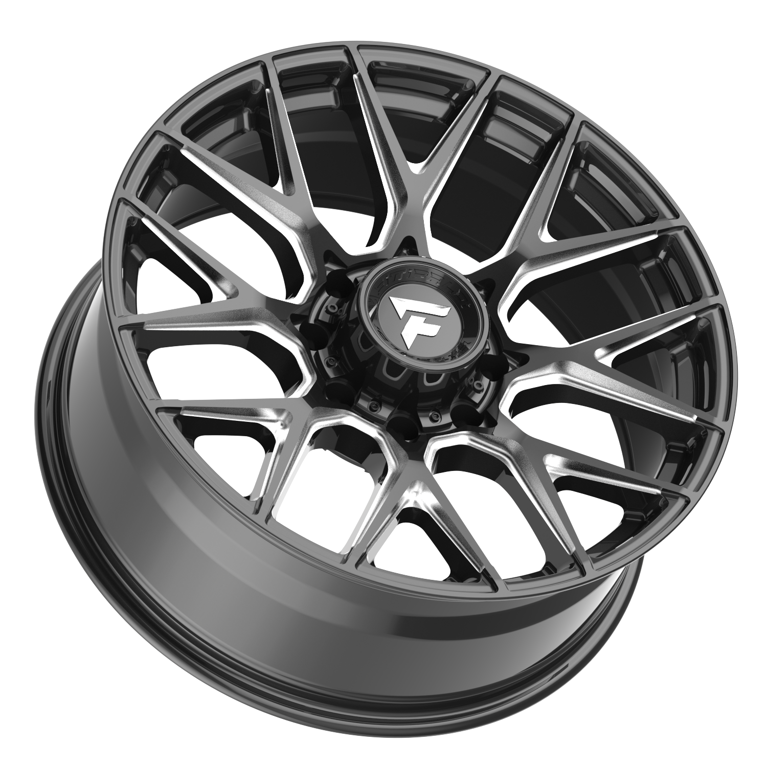 Fittipaldi Off Road FA27BM Wheel - Gloss Black Milled
