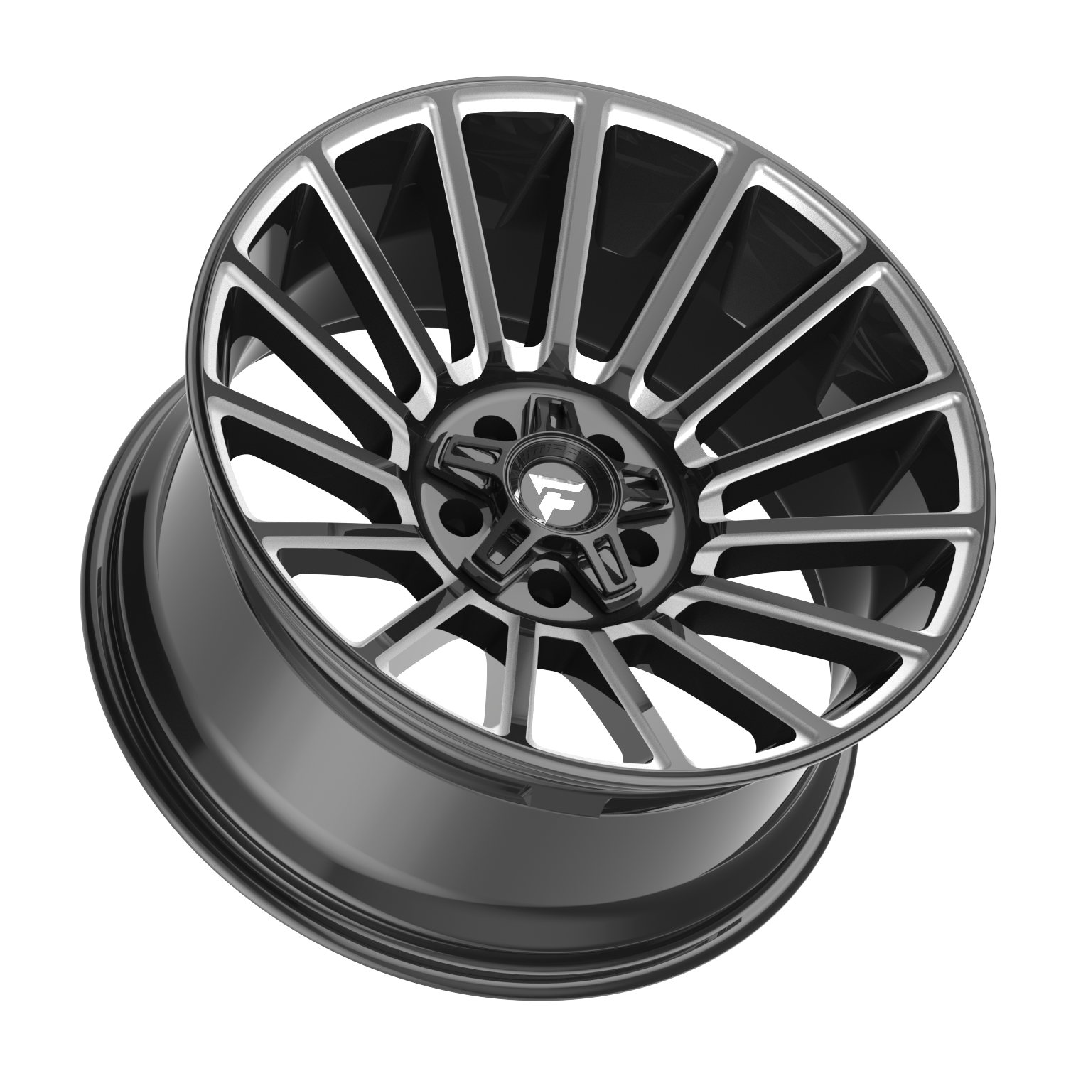 Fittipaldi Off Road FA28BM Wheel - Gloss Black Milled