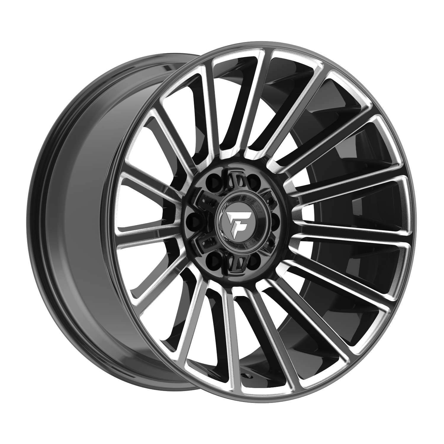 Fittipaldi Off Road FA28BM Wheel - Gloss Black Milled