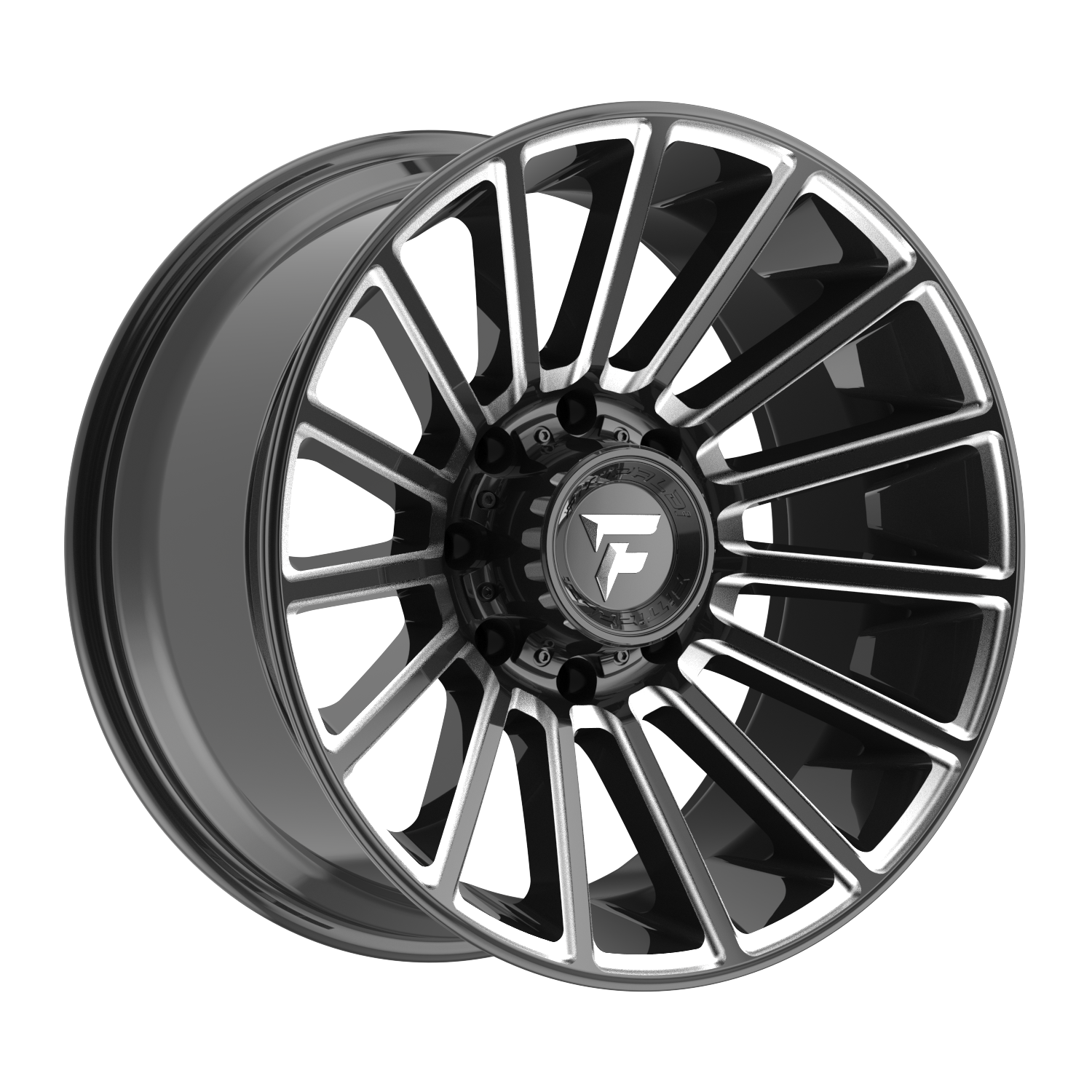 Fittipaldi Off Road FA28BM Wheel - Gloss Black Milled