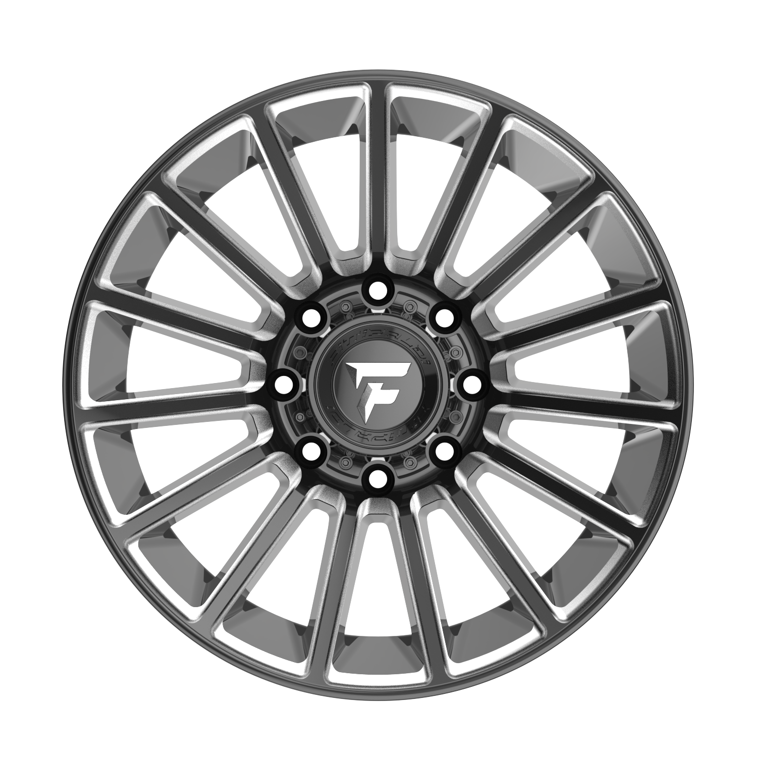 Fittipaldi Off Road FA28BM Wheel - Gloss Black Milled
