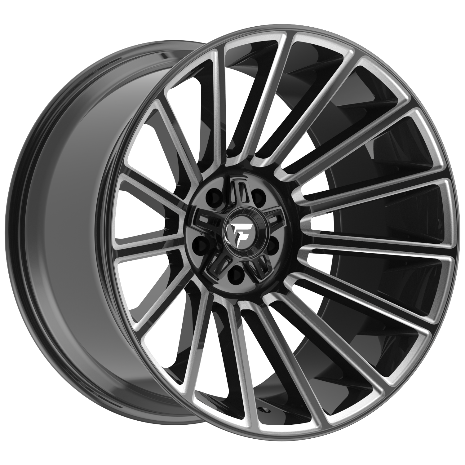 Fittipaldi Off Road FA28BM Wheel - Gloss Black Milled