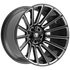 Fittipaldi Off Road FA28BM Wheel - Gloss Black Milled