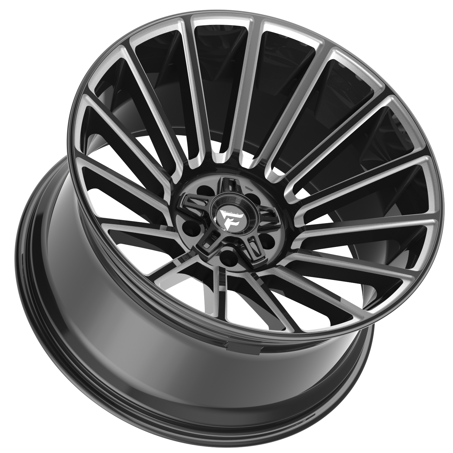 Fittipaldi Off Road FA28BM Wheel - Gloss Black Milled