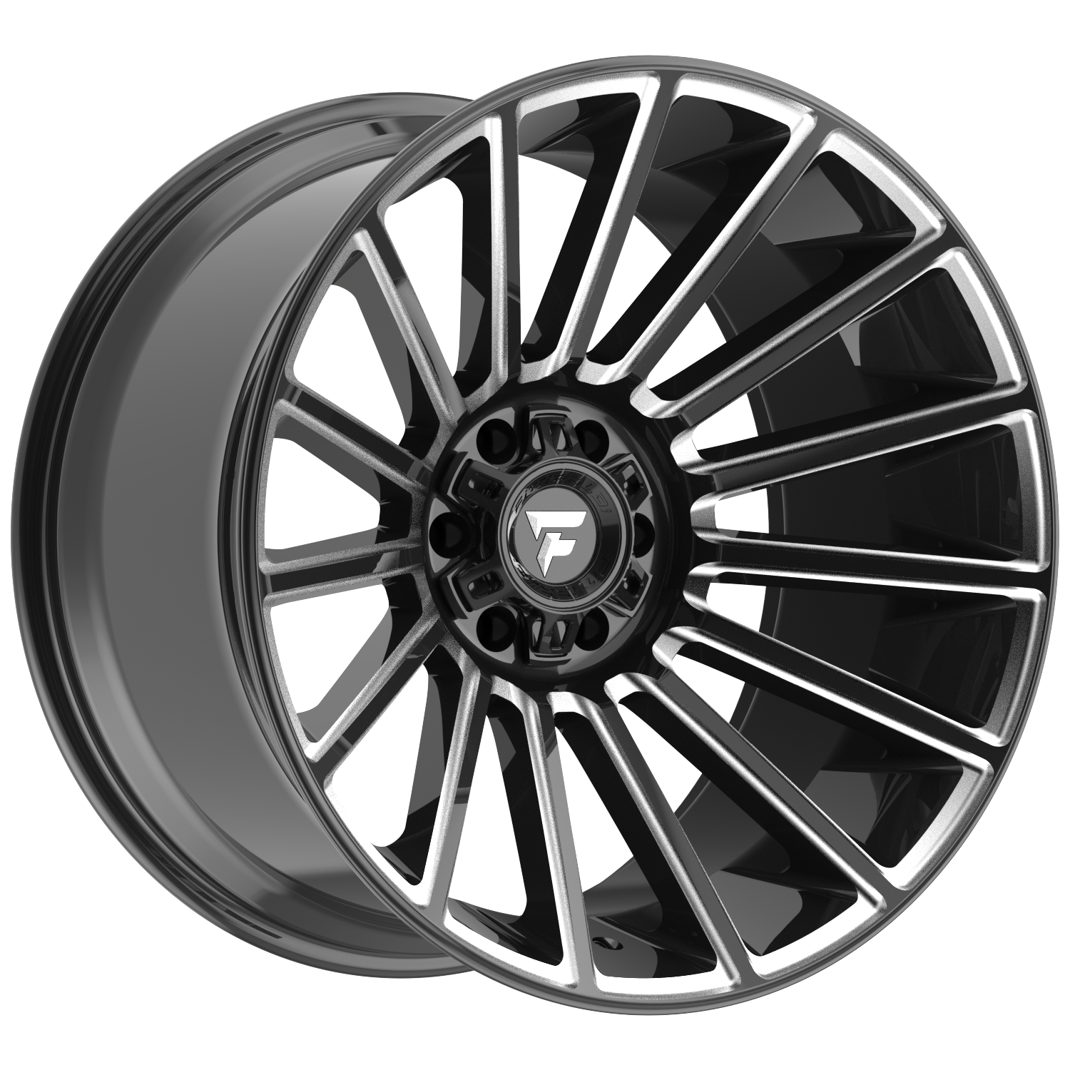 Fittipaldi Off Road FA28BM Wheel - Gloss Black Milled