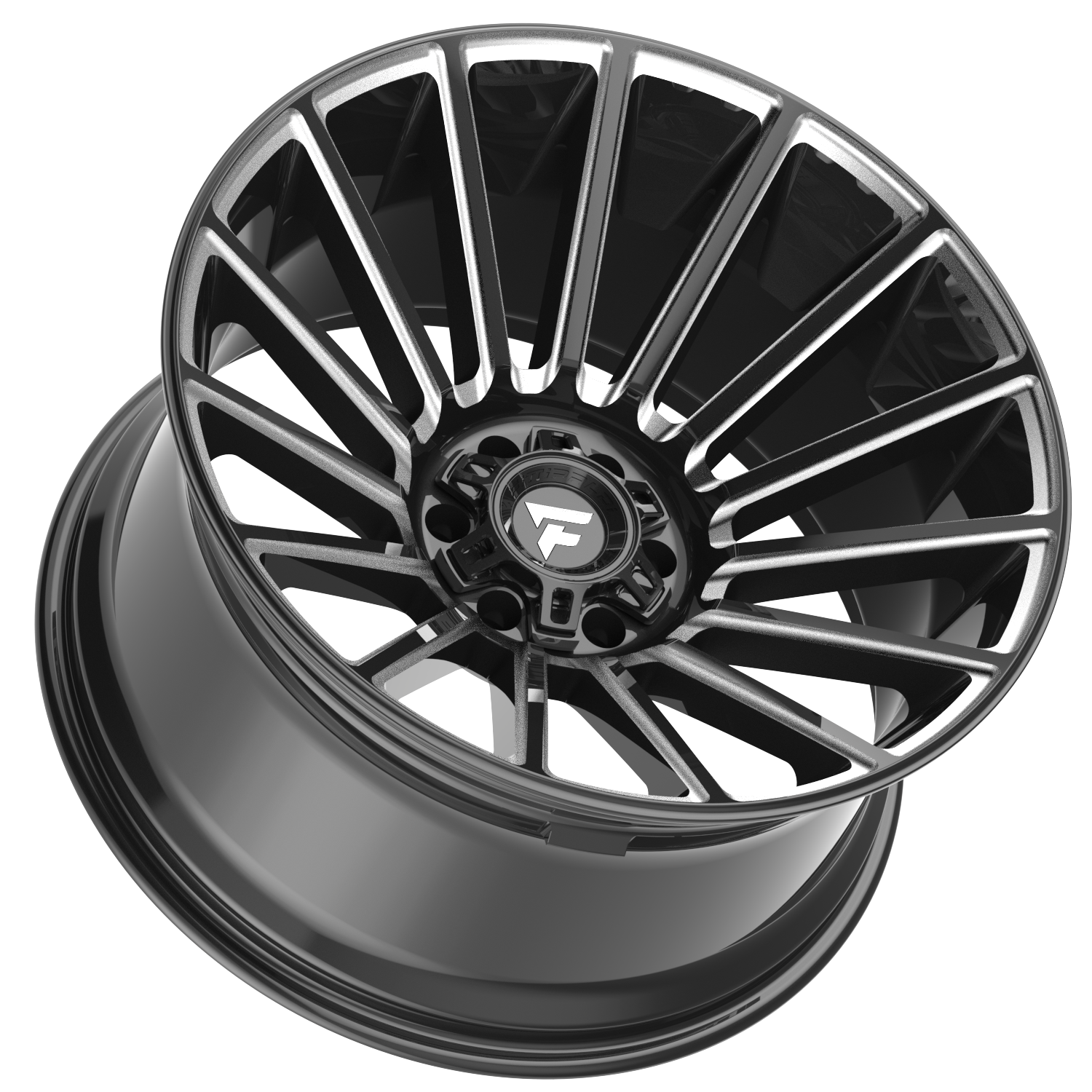 Fittipaldi Off Road FA28BM Wheel - Gloss Black Milled