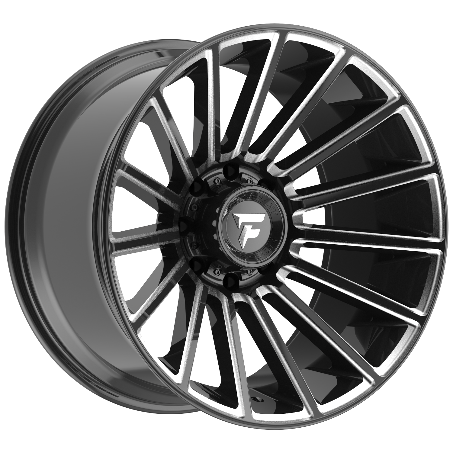 Fittipaldi Off Road FA28BM Wheel - Gloss Black Milled