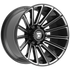 Fittipaldi Off Road FA28BM Wheel - Gloss Black Milled