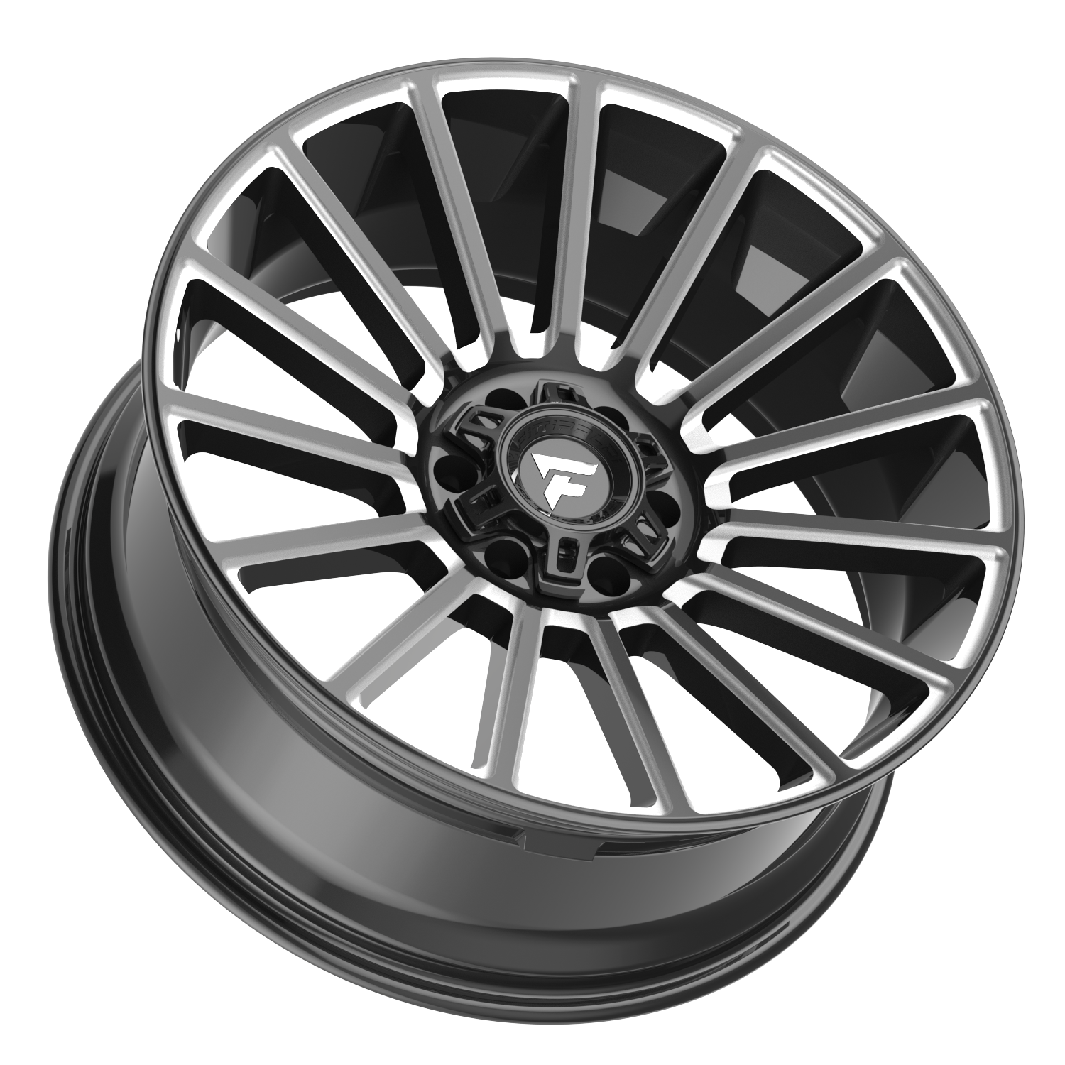 Fittipaldi Off Road FA28BM Wheel - Gloss Black Milled