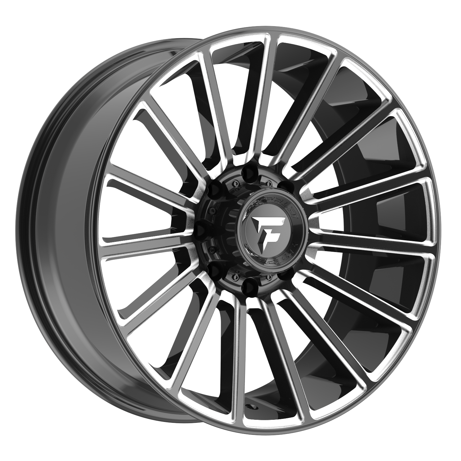 Fittipaldi Off Road FA28BM Wheel - Gloss Black Milled