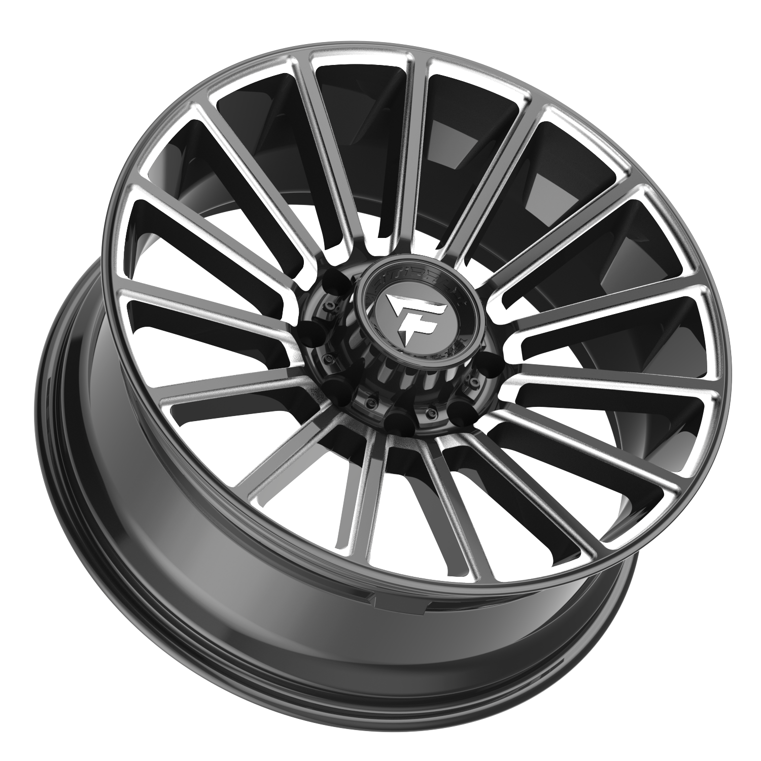 Fittipaldi Off Road FA28BM Wheel - Gloss Black Milled