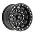 Fittipaldi Off Road FB150B Wheel - Satin Black with Gloss Black Forged Ring