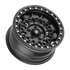Fittipaldi Off Road FB150B Wheel - Satin Black with Gloss Black Forged Ring