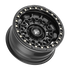 Fittipaldi Off Road FB150B Wheel - Satin Black with Gloss Black Forged Ring