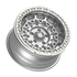 Fittipaldi Off Road FB150M Wheel - Gloss Silver Machined with Machined Ring