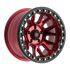 Fittipaldi Off Road FB151R Wheel - Gloss Red Machined with Red Tint and Gloss Black Ring
