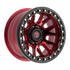 Fittipaldi Off Road FB151R Wheel - Gloss Red Machined with Red Tint and Gloss Black Ring