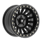 Fittipaldi Off Road FB152B Wheel - Satin Black with Gloss Black Forged Ring